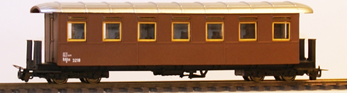 Ferro Train 701-418 - Austrian ÖBB B4iho/s 3218  7 windows,sheet metal sides